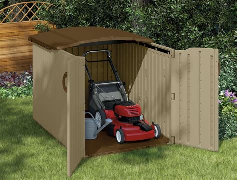 lawn mower storage box